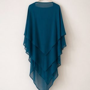 two layer chiffon khimar